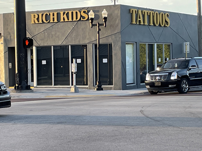 Rich Kids Tattoos Channel Letters Photo
